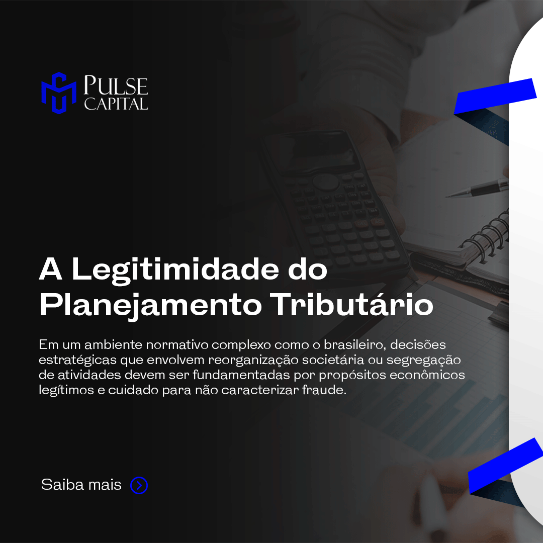 No momento, você está visualizando A Legitimidade do Planejamento Tributário