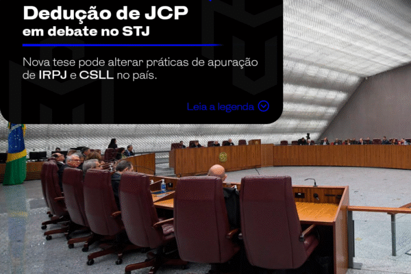 Dedução de JCP em debate no STJ