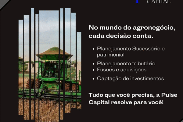 No mundo do agronegócio, cada decisão conta.