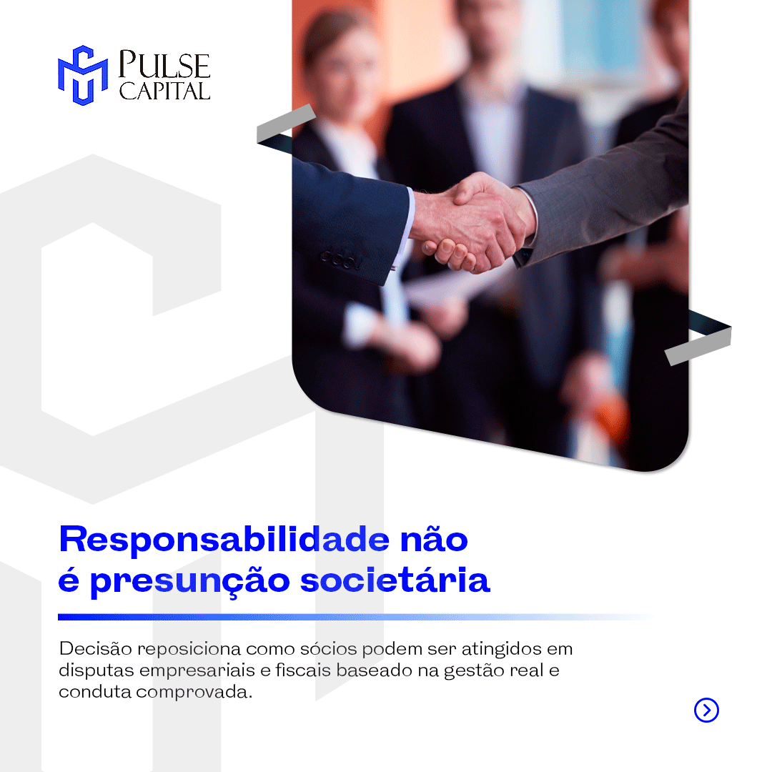 No momento, você está visualizando Responsabilidade não é presunção societária