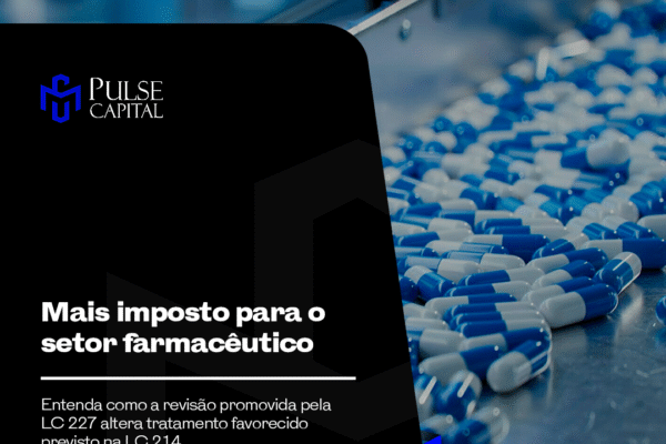 Mais imposto para o setor farmacêutico