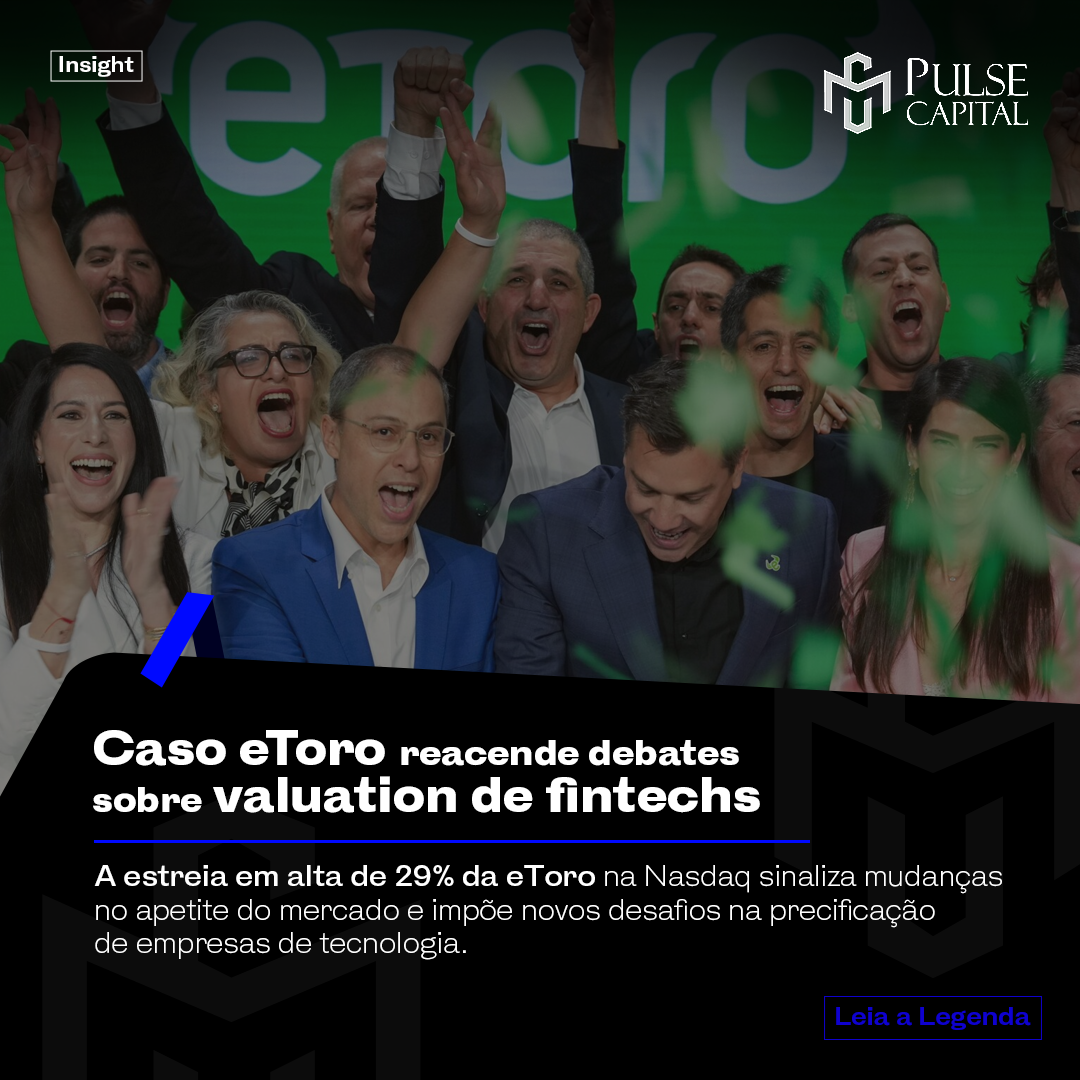 Caso eToro reacende debates sobre valuation de fintechs