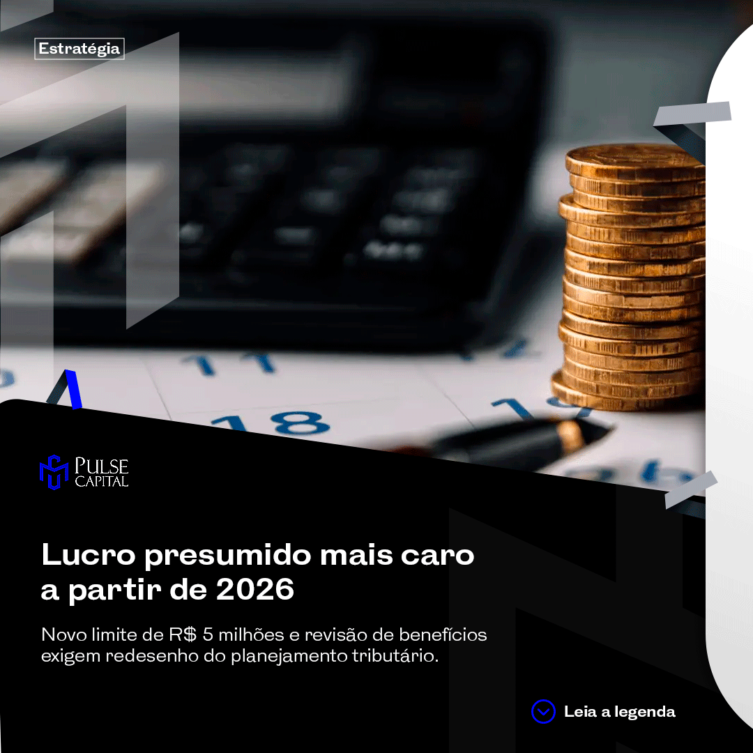 No momento, você está visualizando Lucro presumido mais caro a partir de 2026