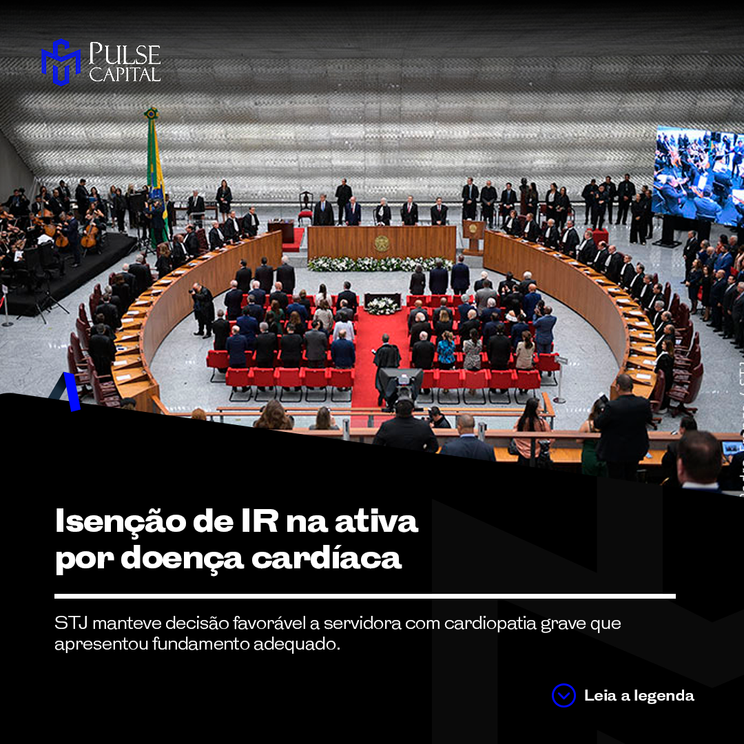 No momento, você está visualizando Isenção de IR na ativa por doença cardíaca