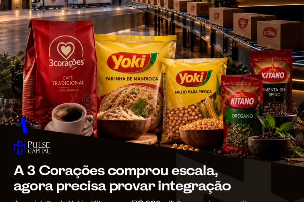 A 3corações comprou escala, agora precisa provar integração.