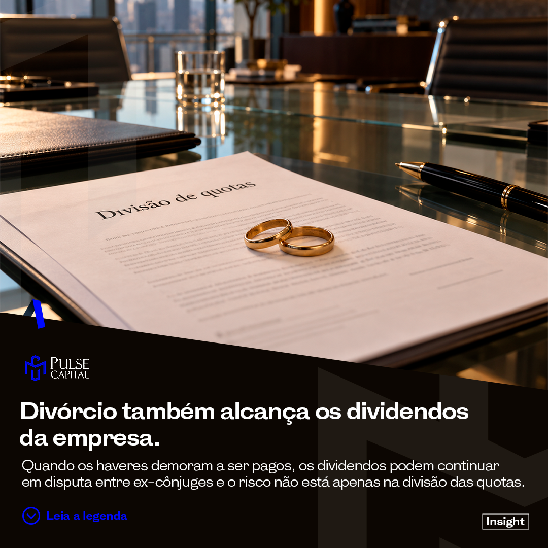 No momento, você está visualizando Divórcio também alcança os dividendos da empresa.