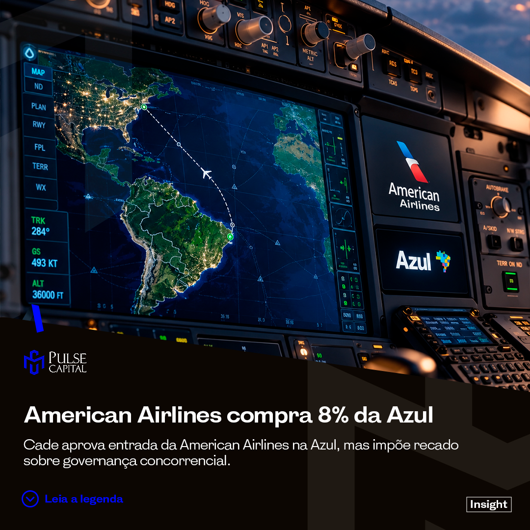 No momento, você está visualizando American Airlines compra 8% da Azul